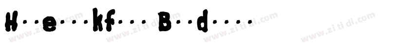 Homeworkfont Bold字体转换